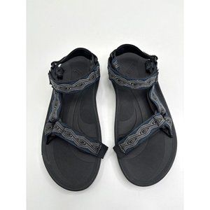 Teva Hurricane 4 Men's Outdoor Woven Sandal Blue Black Size 10